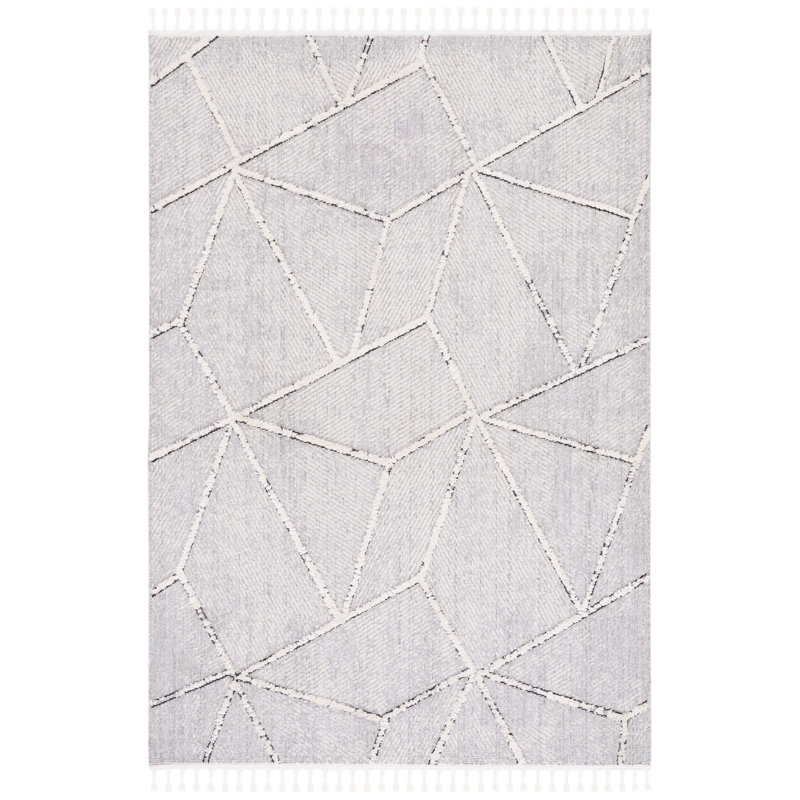Shiflet Performance Abstract Rug, Rectangle 4' x 6'