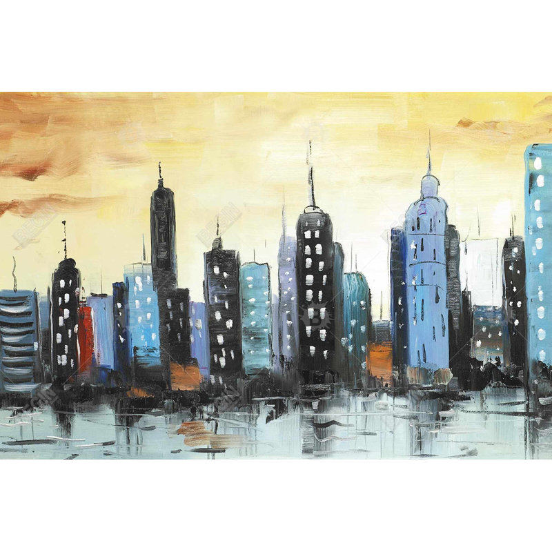 " Skyline On Cityscape "