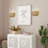 Arsdale 2 Light Antique Gold Leaf Ada Sconce