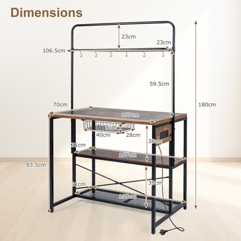 107cm Sideboard