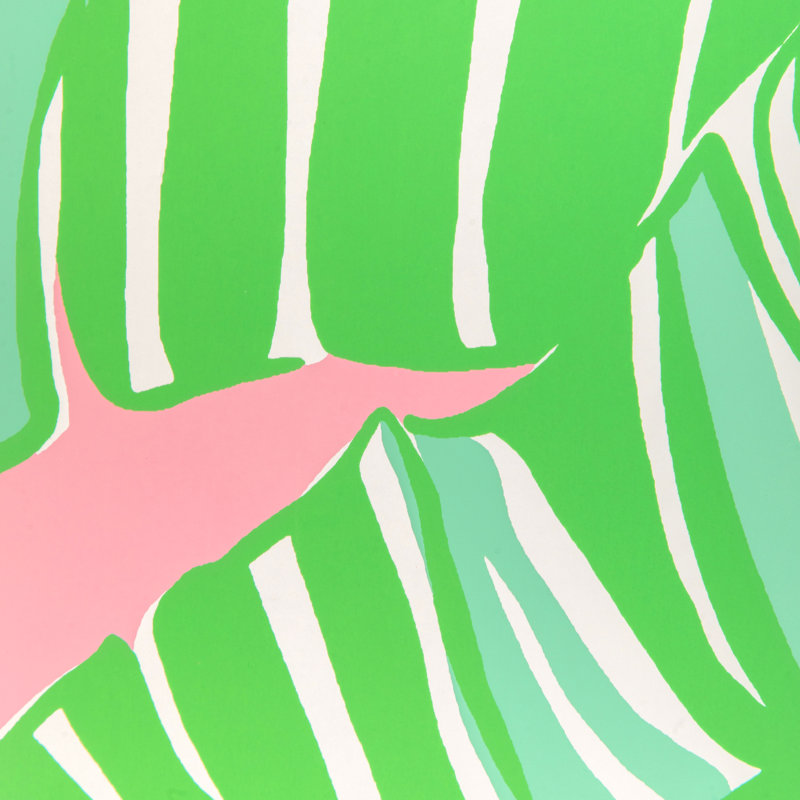 Lilly Pulitzer Go Bananas Wallpaper, Pink/Green