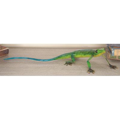 Sculpture lézard éclectique Felles