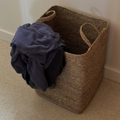 Souk Square Seagrass Basket - Large