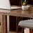Nut-Brown Rectangular Solid Wood desk-108508016