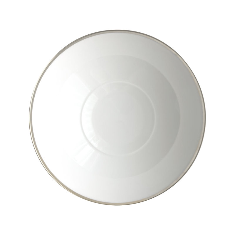 Bol Twig New York Golden Edge, Blanc / argent