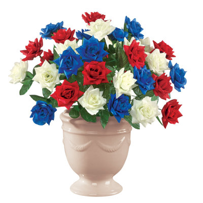 Faux rosiers patriotiques