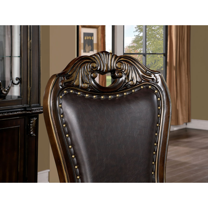 Ardmore 20'' H Faux Leather Upholstered Side Chair