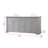 72'' Double Bathroom Vanity with Marble Top-160663133