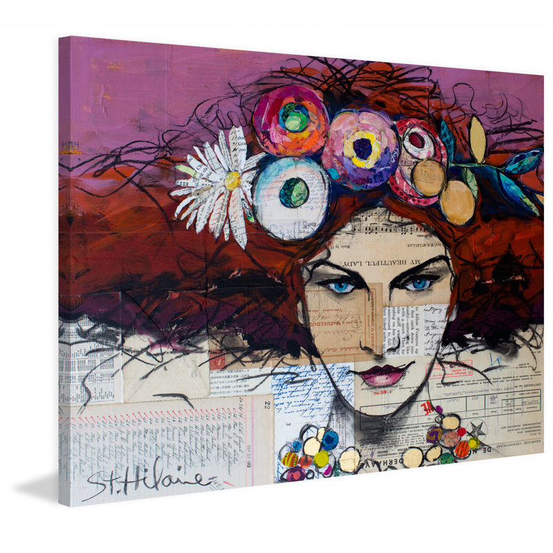 "Ambition", reproduction sur toile tendue, H 24 po x l 29 po x P 1,5 po