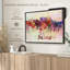 «Dallas Skyline Colors», reproduction sur toile-471048048