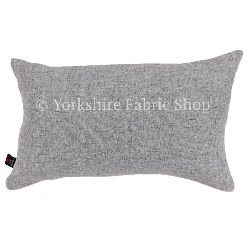 James Rectangular Cushion, Silver