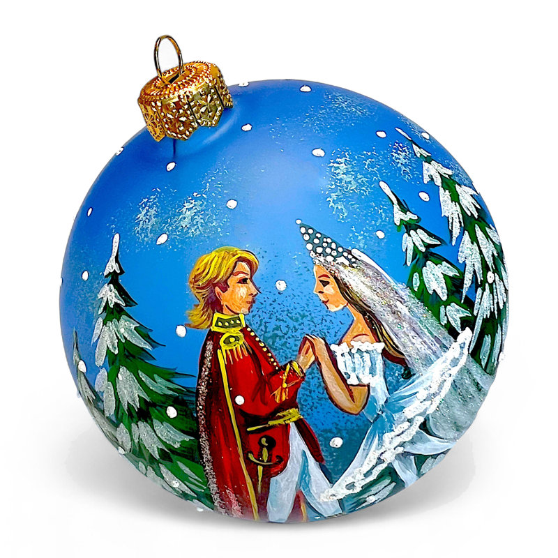 Ornement de collection en verre peint à la main - Le Casse-noisette Ballet | Lilyian 360 ° Holiday Design