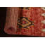 Tapis de couloir tribal en laine marocain noué à la main 3 x 13