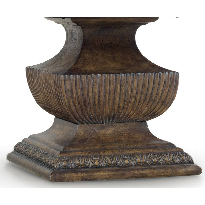 Traditional Reclaimed Wood 60'' Round Dining Table in Brown