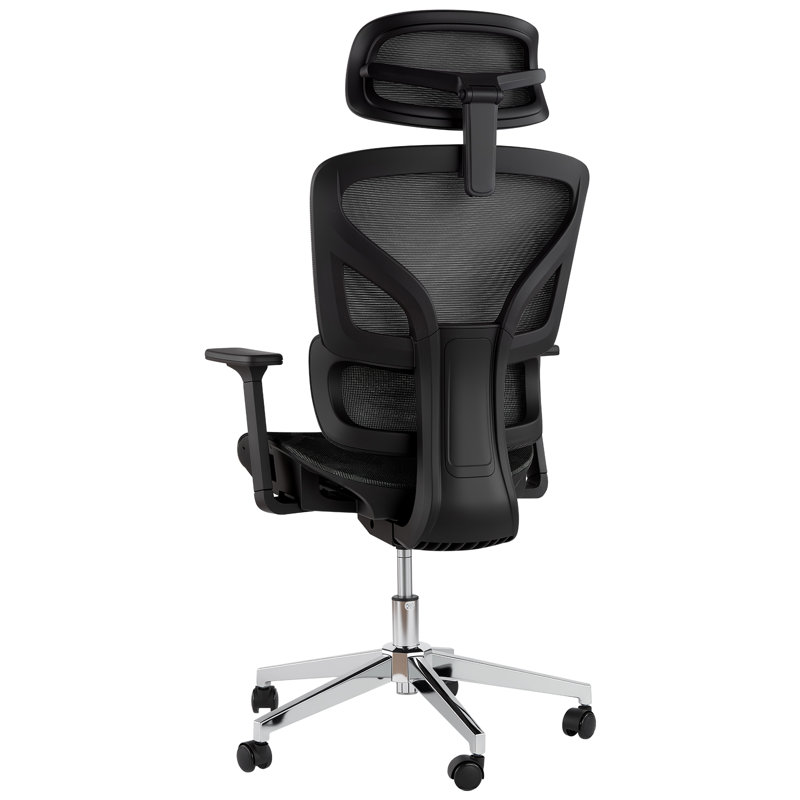 Brayden Studio Office Chair, Black, Black