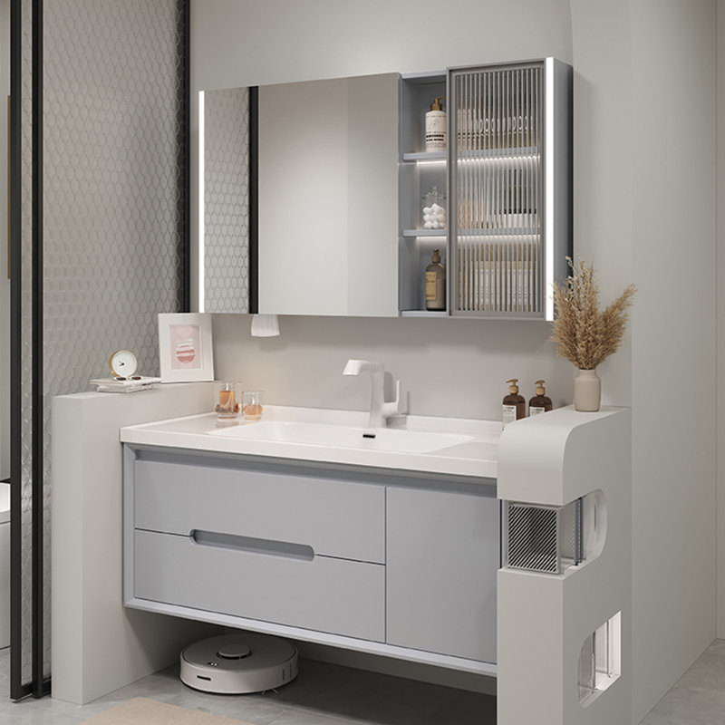 Armoire de salle de bain simple de style nordique