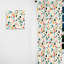 Motif à pois Delight - Rideau abstrait - Rideau abstrait obscurcissant - 1 panneau-107595672