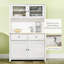 Buffet de cuisine avec huche 63,5 po HOMcom