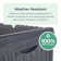 Garden Storage Box Plastic Outdoor Lock Lid Large 336L Patio Container Wheels Aarohi