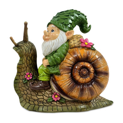 Statue de jardin verdoyant mignonne The Gnome