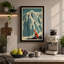 Solitary Figure in Snow Minimalist - Wrapped Canvas-746862979-746862985