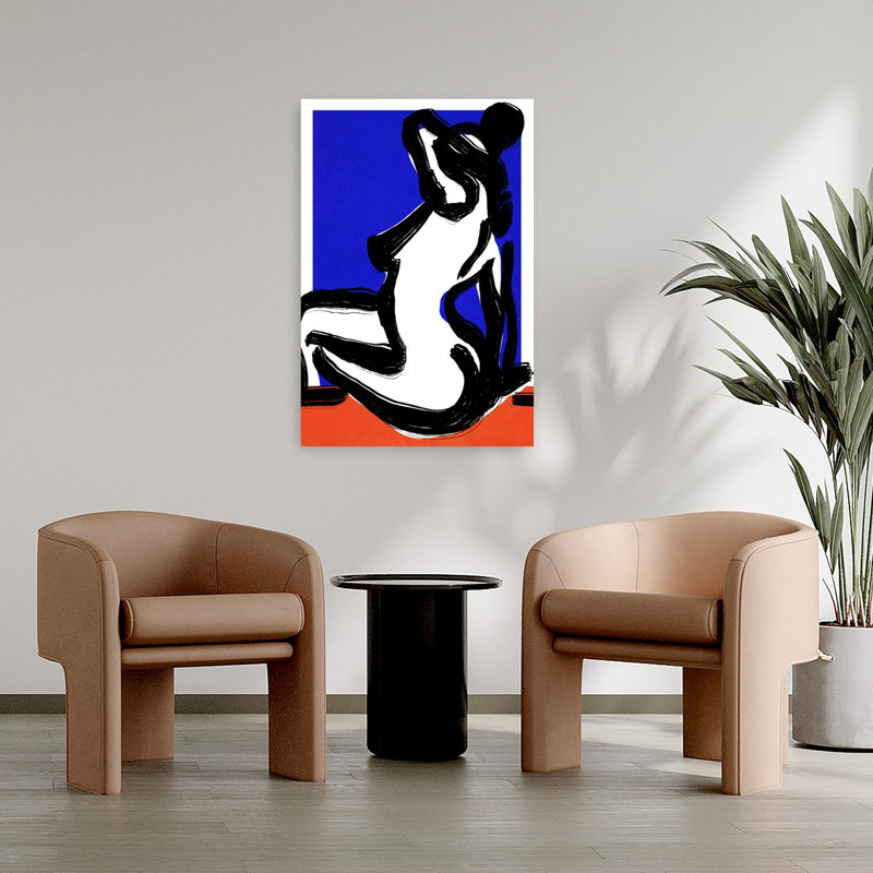 Art contemporain Art contemporain, H 36 po x l 24 po