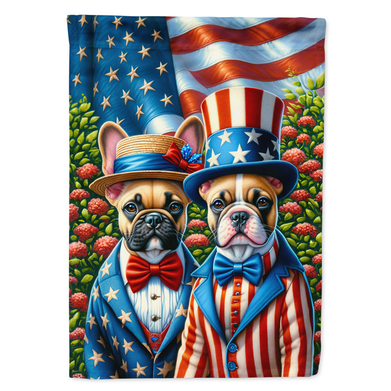 Drapeau «All American House», Bouledogue français