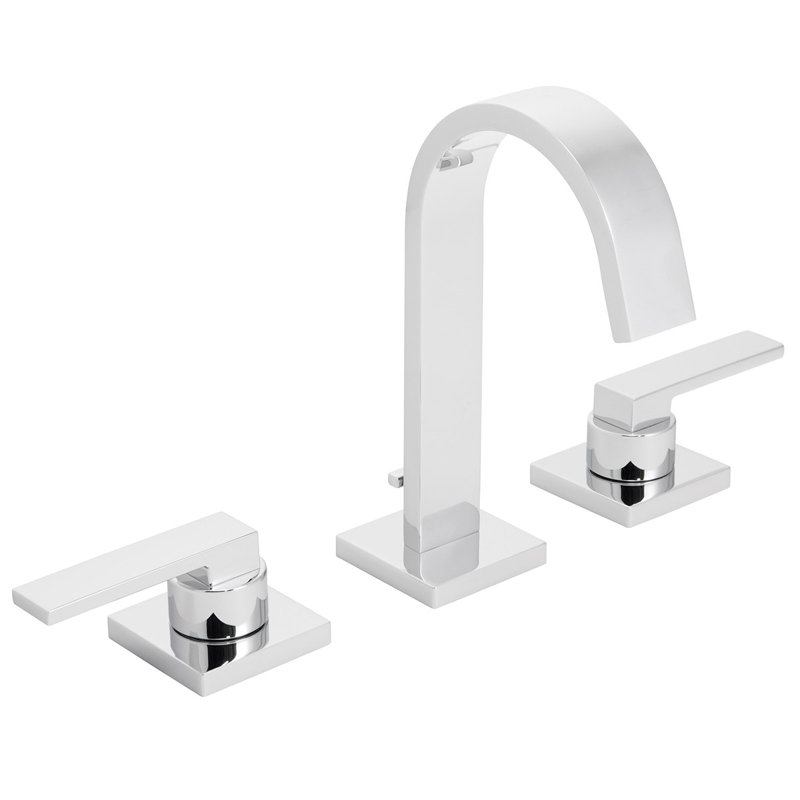 Lura Widespeed Bathroom Faucet with Drain Assembly, Polished Chrome