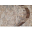 Tapis oriental rayé à motif abstrait 7 x 9
