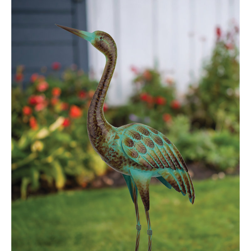 Grue verte patinée Decor SM - UP