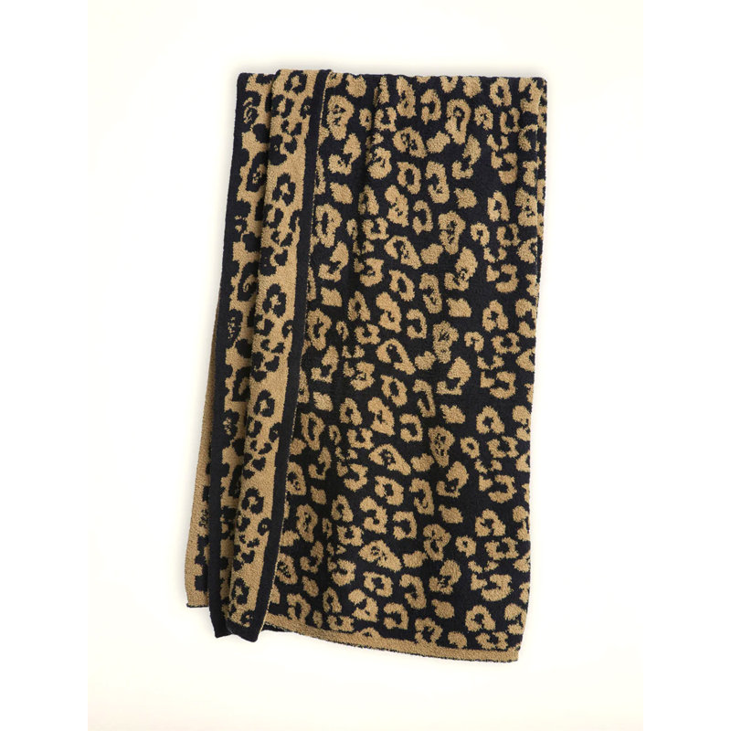 Hand Woven Throw Blanket, Black