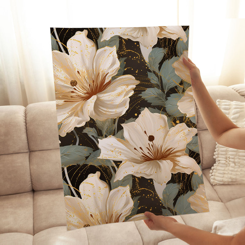 Floral Flowers V, 30" H x 20" W