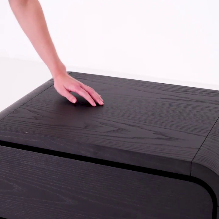 AllModern Nori 2-Drawer Fully Assembled Nightstand with Dovetail