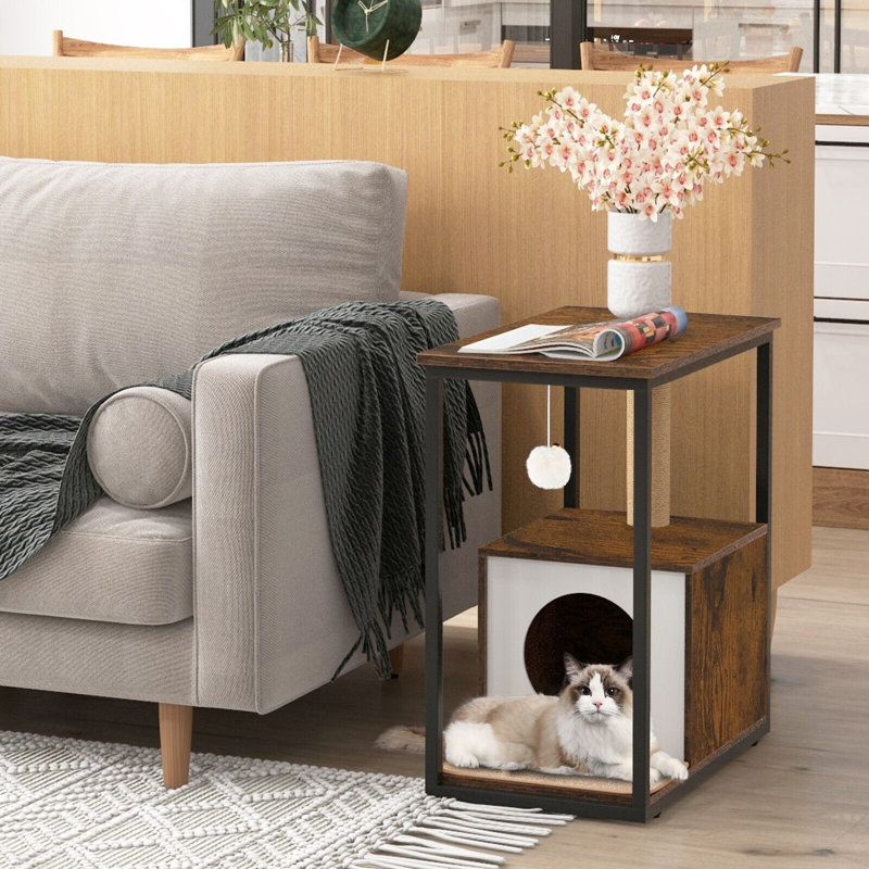 Ayli 66cm H Cat Tree, Brown
