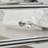 Three Drawer Mirror Finish Cabinet
