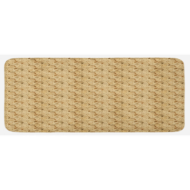Tapis de cuisine Rose
