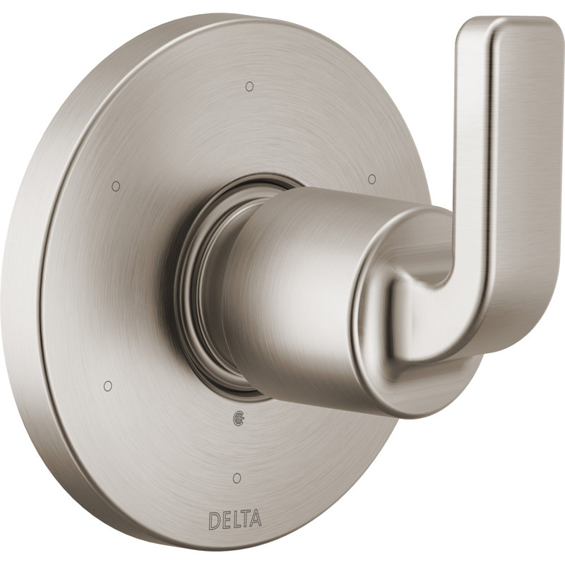 6-Setting 3-Port Diverter Trim, Stainless