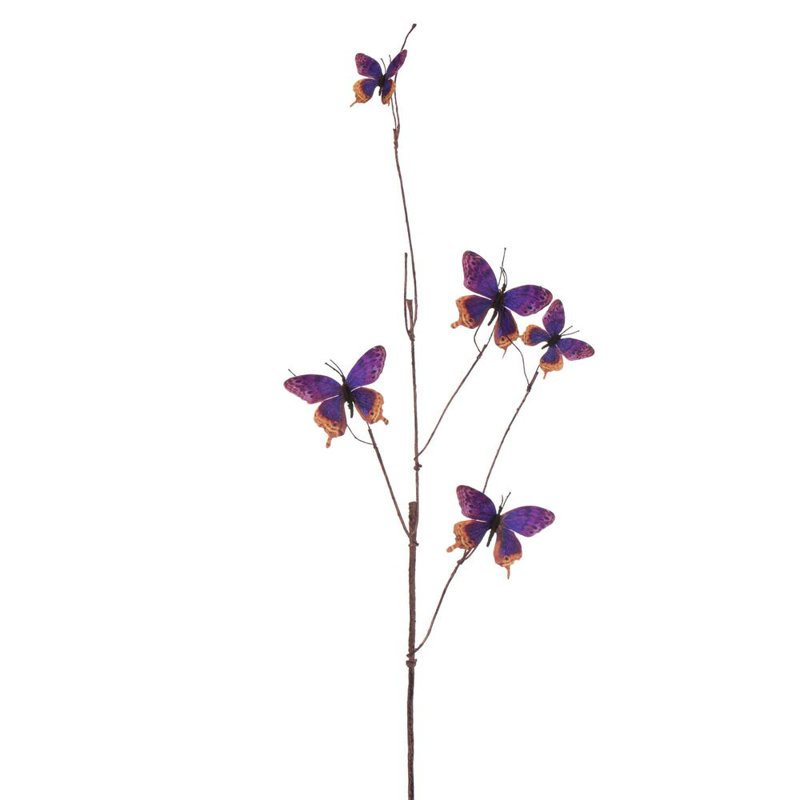 Faux Plant, Brown/Purple
