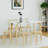 Ginyard 18'' H Solid Wood Stacking Side Chair