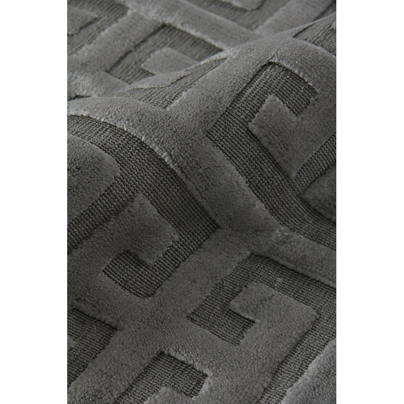 Kingsley Geometric Area Rug in Aqua, Rectangle 8' x 10'