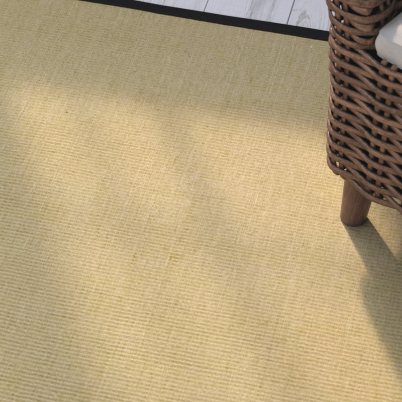 Tapis en jute / noir / noir Chester, Rectangle 9 pi x 12 pi