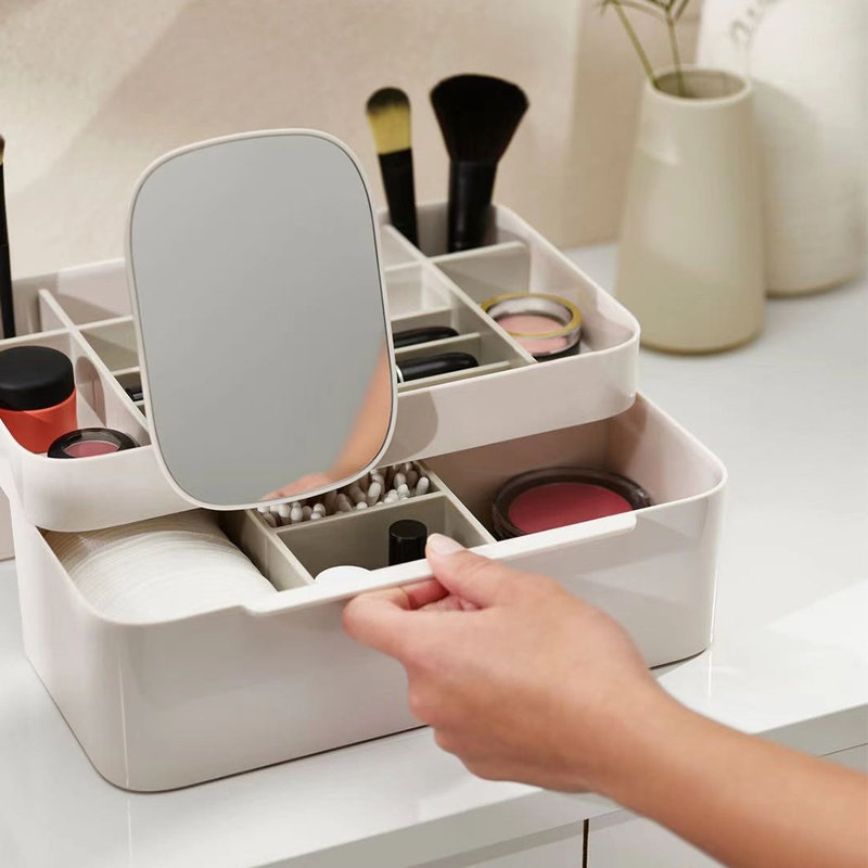 Plastic Makeup Organizer