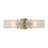 Everly Quinn Hibner 2 Light Glass Sconce