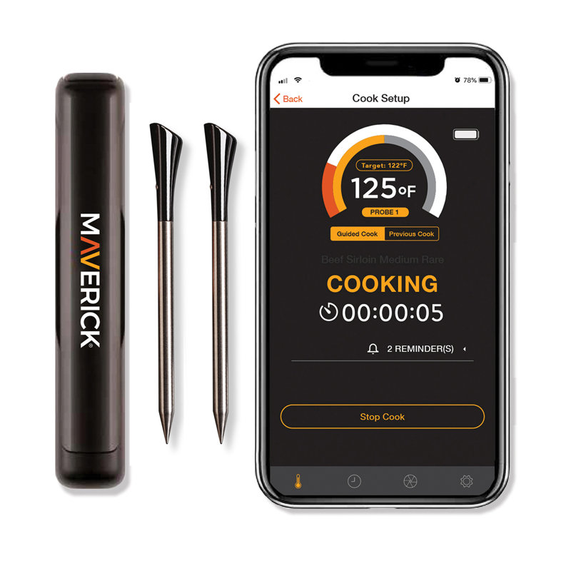 Maverick Stake Dual Probe Wireless Bluetooth Thermometer