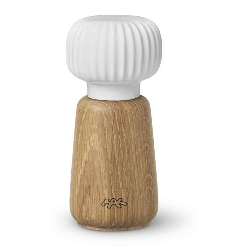 Hammershøi Grinder, White, 5.7" H x 2.6" W x 2.6" D