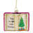 2.5'' Glass Holiday Shaped Ornament