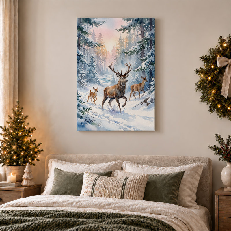Art mural sur toile Brown, H 24 po x l 16 po