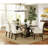 Villeneuve Rustic Espresso Rectangular Double Pedestal Dining Table