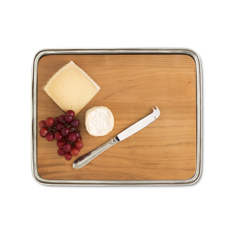 Cheese Serving Tray, 2" H x 9.5" W x 11.8" D