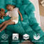 Édredon en duvet synthétique toutes saisons Grand Down - moelleux et hypoallergénique-814867523-813625205